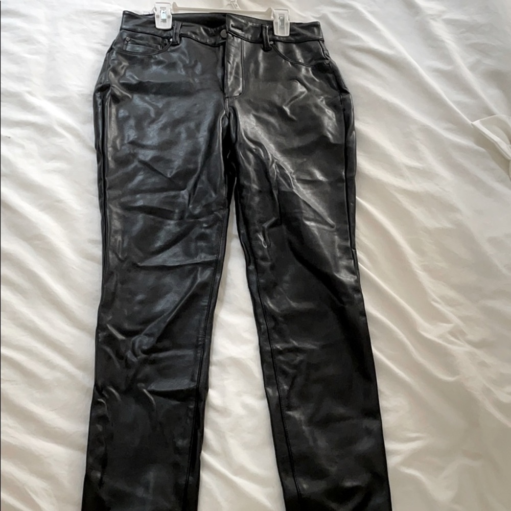 Leather pants